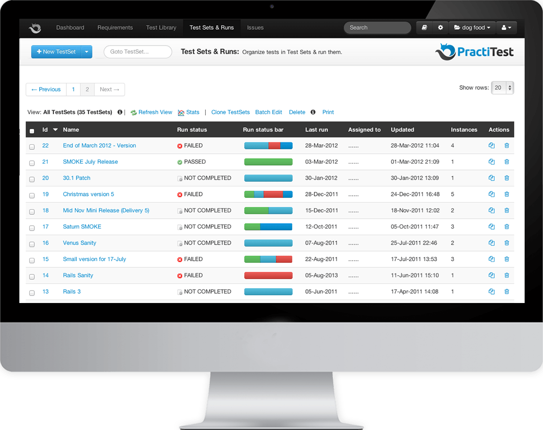 Practitest Qa Test Management Tool That Works For You - software testing beta tester computer software api testing roblox